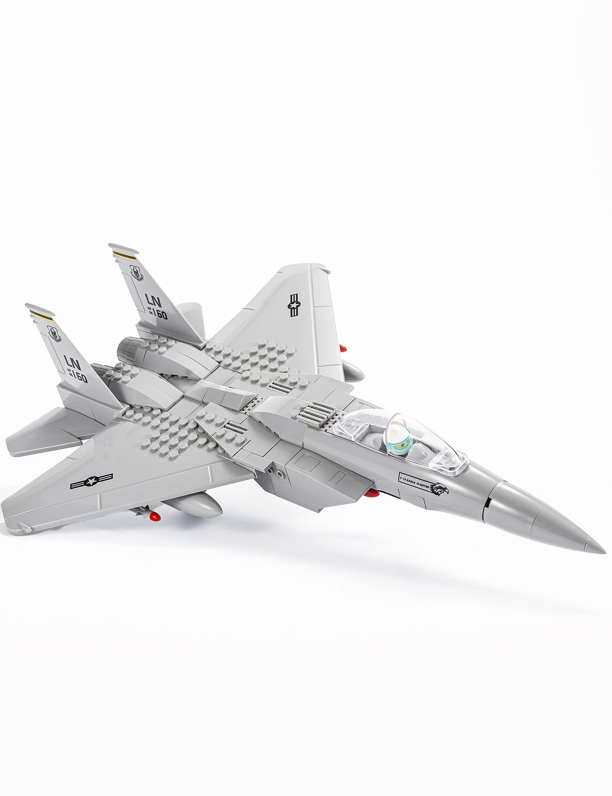 SEMKY Military Series F 15 Eagle Fighter Jet Air Force Building Block